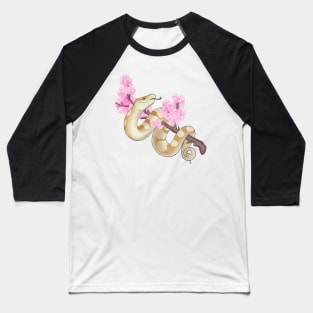 Pink Sakura Ball Python: Banana Baseball T-Shirt
